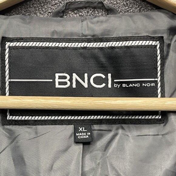 BNCI By Blanc Noir Womens XL Wool Blend Peacoat - Picture 2 of 7